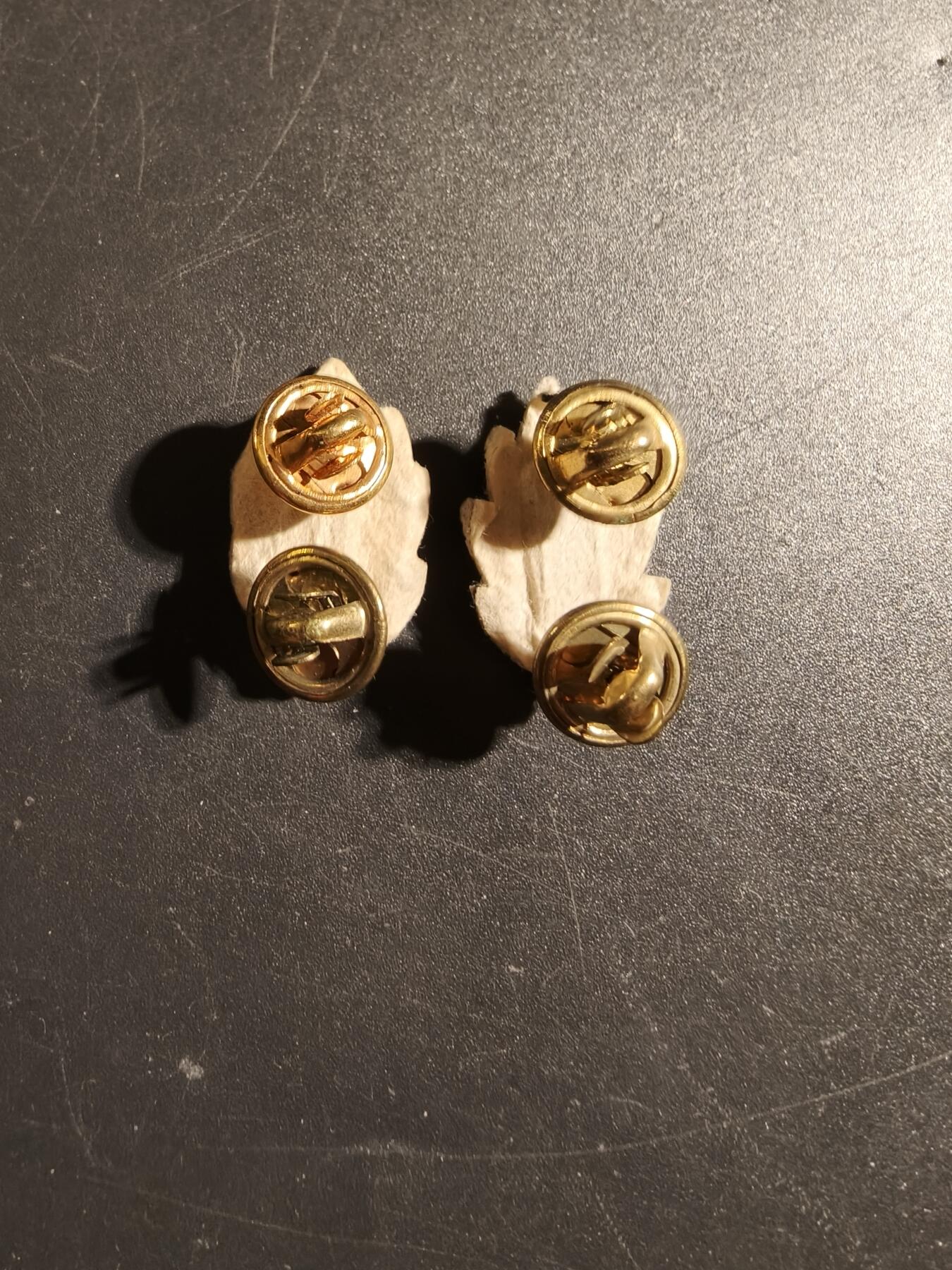 老王徽章第172期 美国海军护士领章一组    金属丝刺绣版本