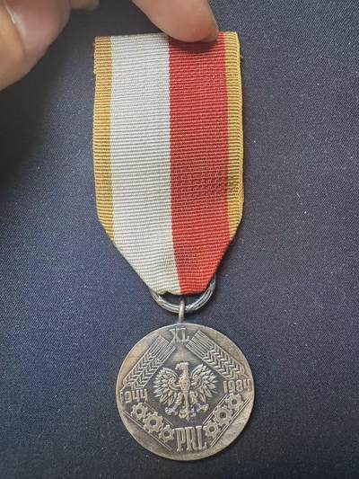 罗岚⭐爱藏⭐甄选专拍第三场-分享拍场赚佣（实体店在建中···） - 波兰人民共和国成立40周年奖章