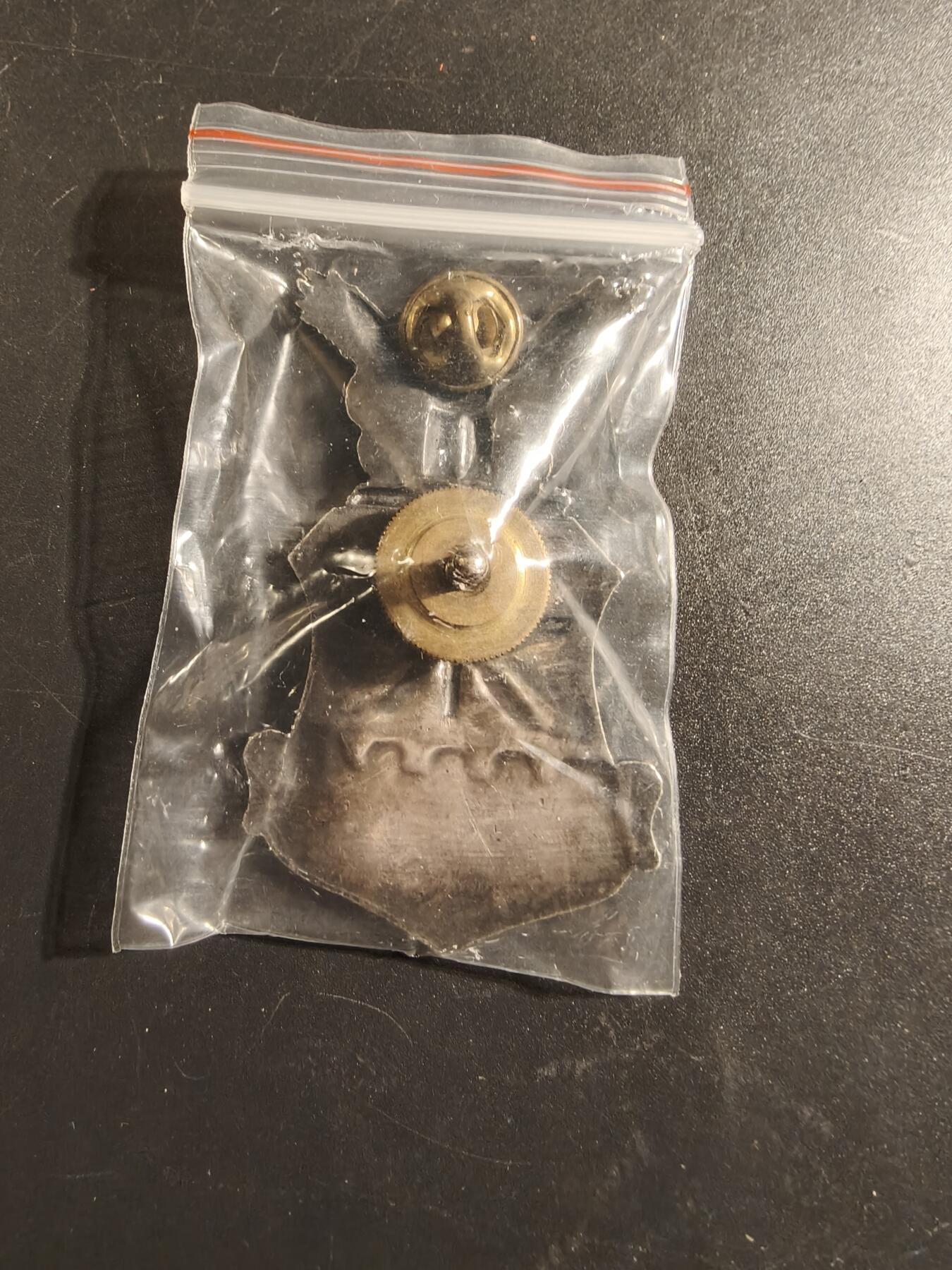 老王徽章第172期 美国空军预备军官团大檐帽帽徽