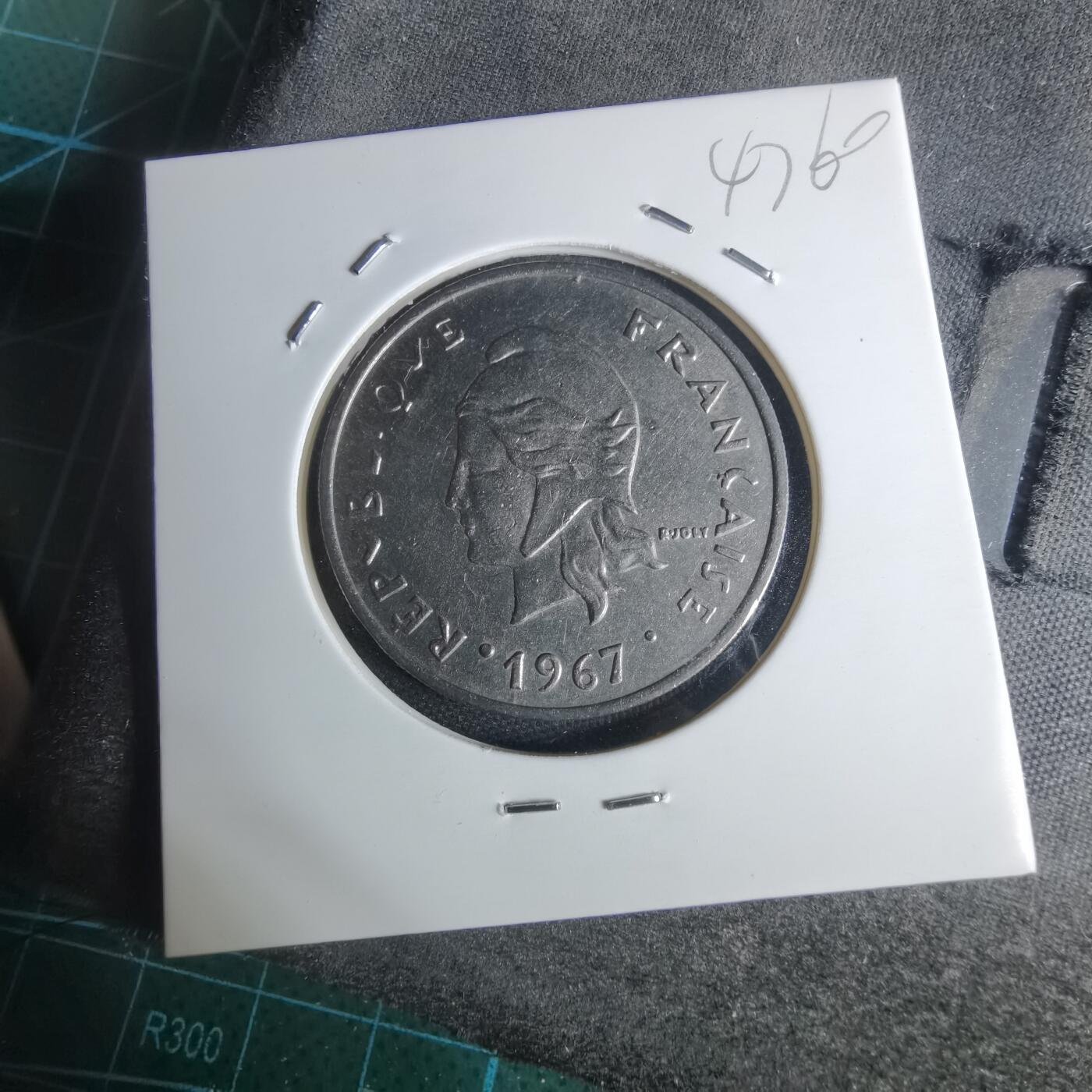 沼泽如烟--第947场 法属波利尼西亚1967年20法郎