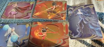 秋原瞳的小店第三十一期（持续收拍，时光冉冉，卡圈陪伴） - 卡游哪吒精选ssr一组5张