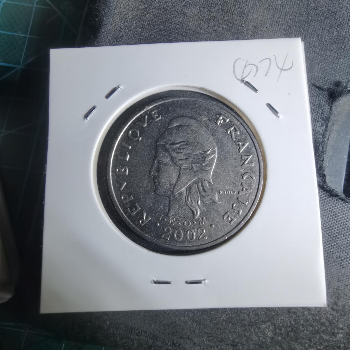 沼泽如烟--第947场 法属波利尼西亚2002年20法郎