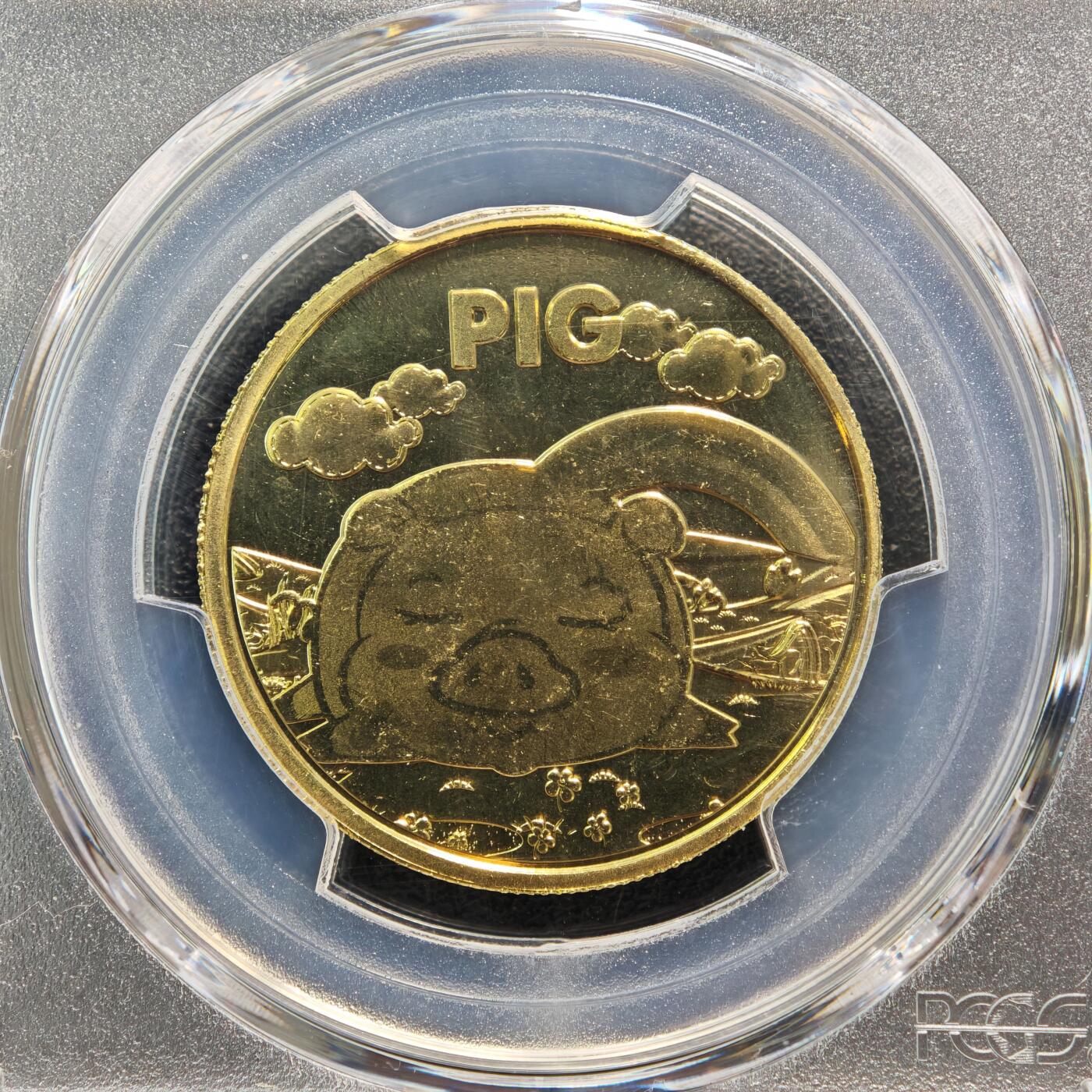 【德藏】世界币章拍卖第159期(元旦专场拍卖) 2019年 上海造币厂生肖纪念铜章 PCGS2019西安丝绸之路币章艺术展 Sample