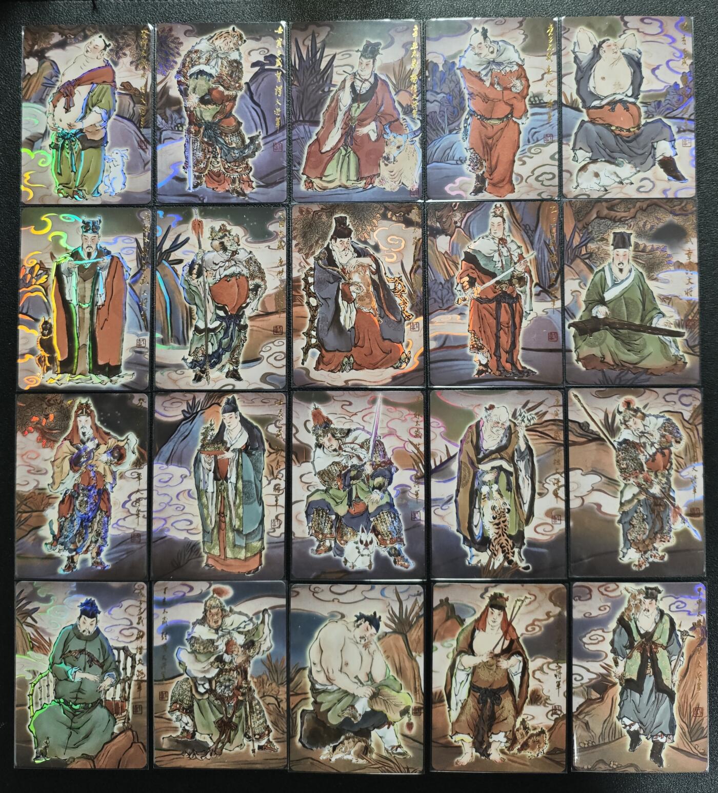 天玑星卡拍第157期《1.5周一截拍》持续收拍收评中 满赠卡需备注 戴敦邦艺术馆 六十甲子 彩闪 六十张