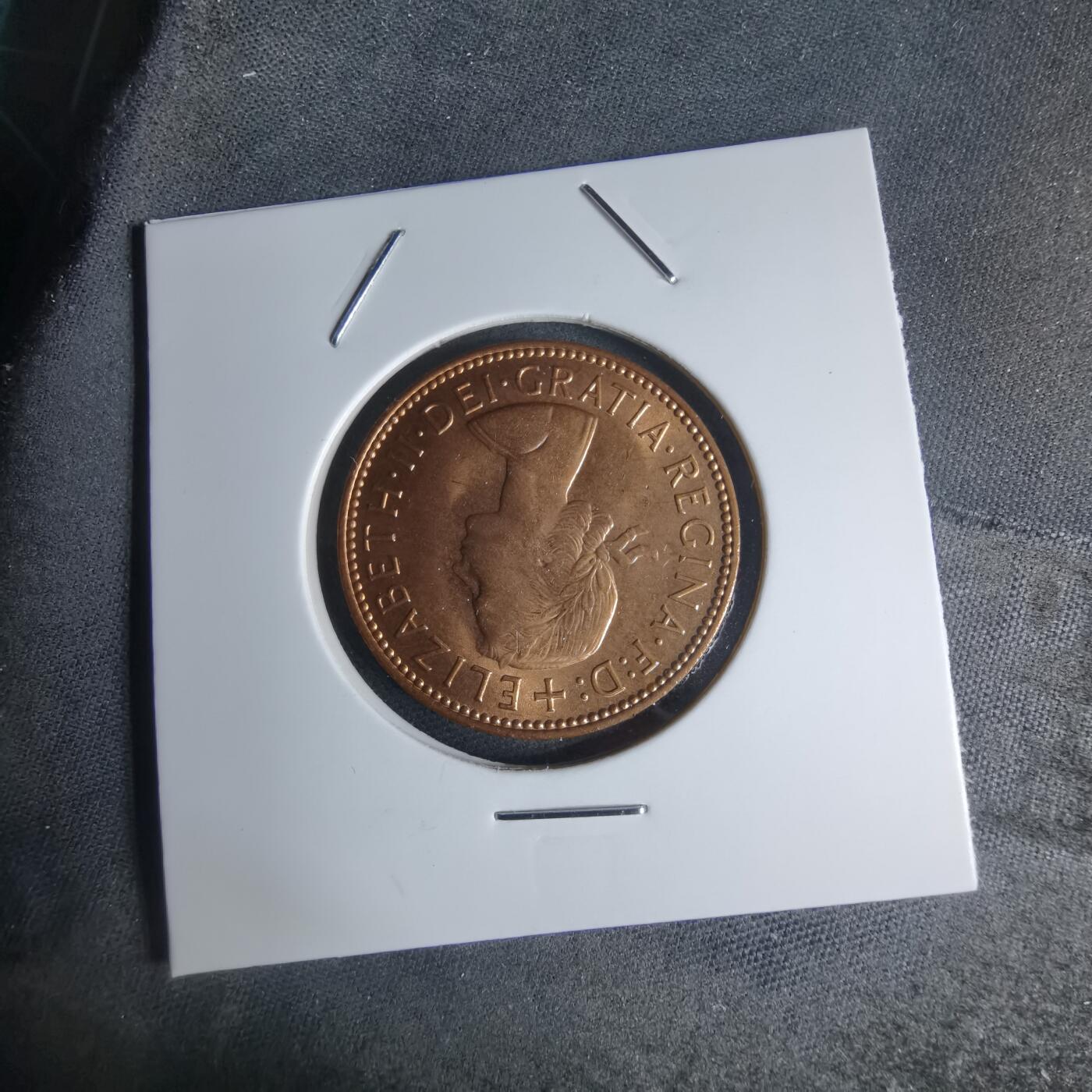 沼泽如烟--第947场 英国1967年半便士