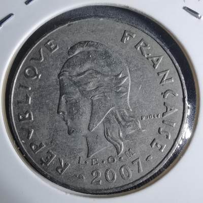 沼泽如烟--第947场 - 法属波利尼西亚2007年20法郎