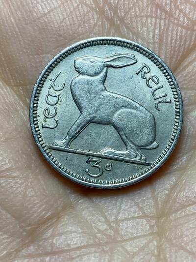 2025年第一百四十三场(总第一百六十九场）外国好品散币场(免佣金) - 爱尔兰🇮🇪1956年3便士(共和国时期第一套第二版)