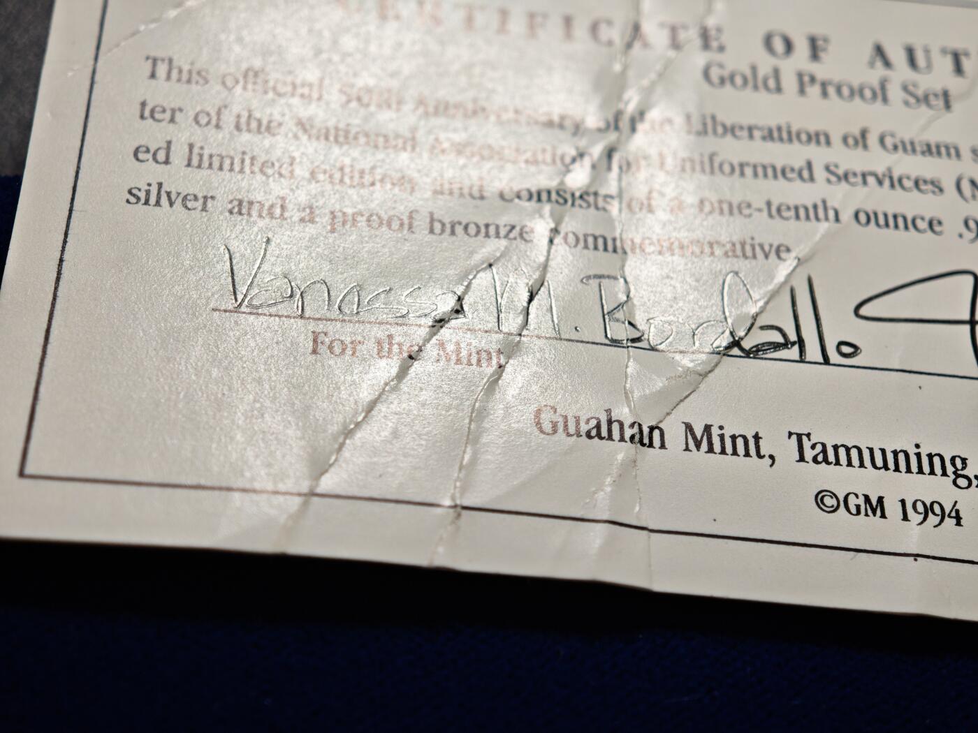 【德藏】世界币章拍卖第159期(元旦专场拍卖) 1994年 美国关岛解放50周年纪念精制铜章及银章 NGC PF69UC 原盒 原证书