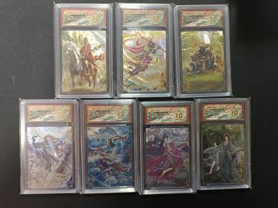 天玑星卡拍第155期《12.29年终场周一截拍》持续收拍收评中 满赠卡需备注 - 卡德曼 武韵红颜（西游礼盒）折光粗闪 师徒五人 白骨精 铁扇公主七张 保粹爆金10 