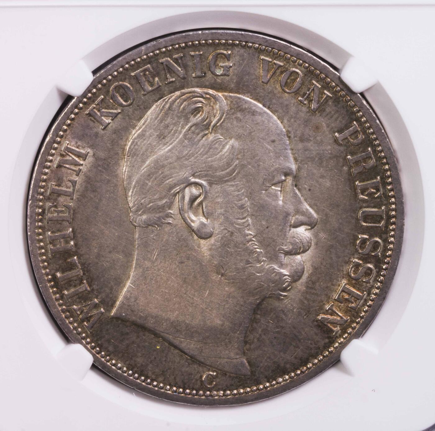 NGC-MS62 1867普鲁士大鹰2泰勒大银币