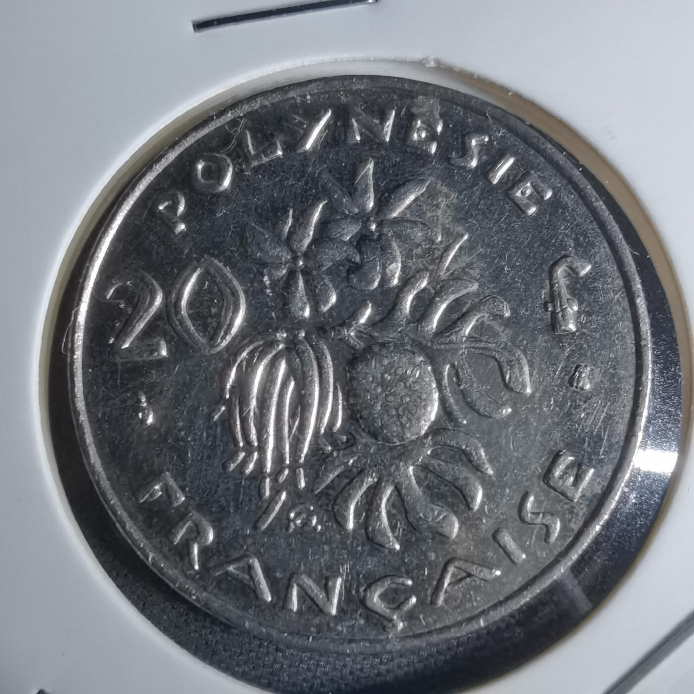 沼泽如烟--第947场 法属波利尼西亚1998年20法郎