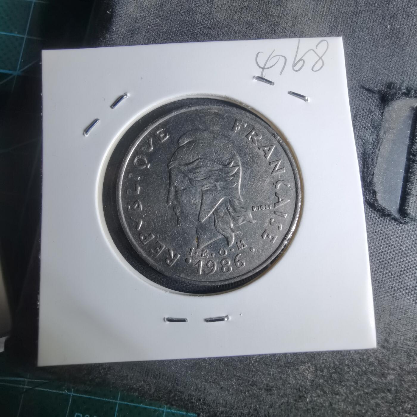 沼泽如烟--第947场 法属波利尼西亚1986年20法郎