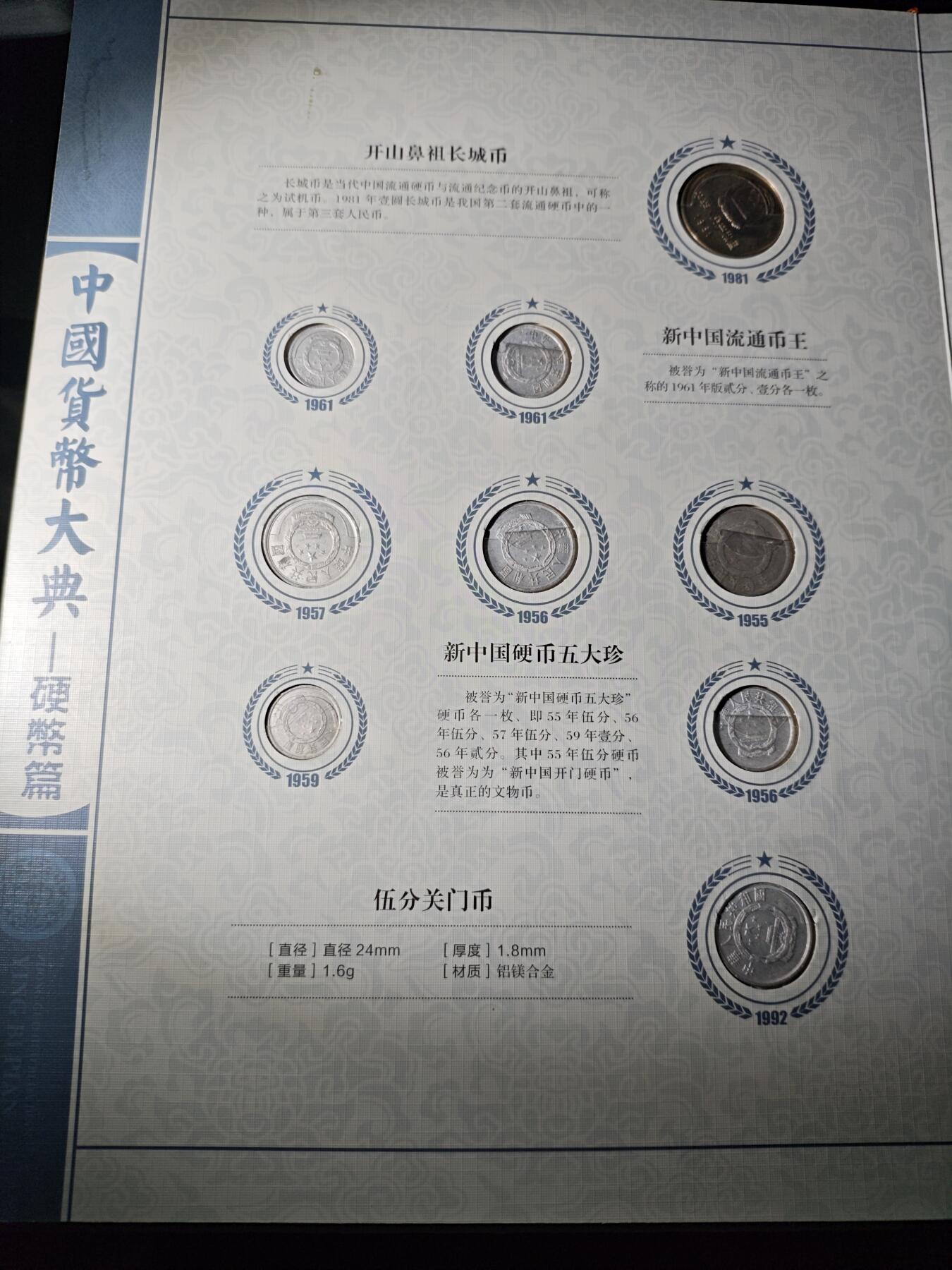 100期回流戒指饰品杂件纪念章丝路钱币专场 中国货币大典-硬币篇