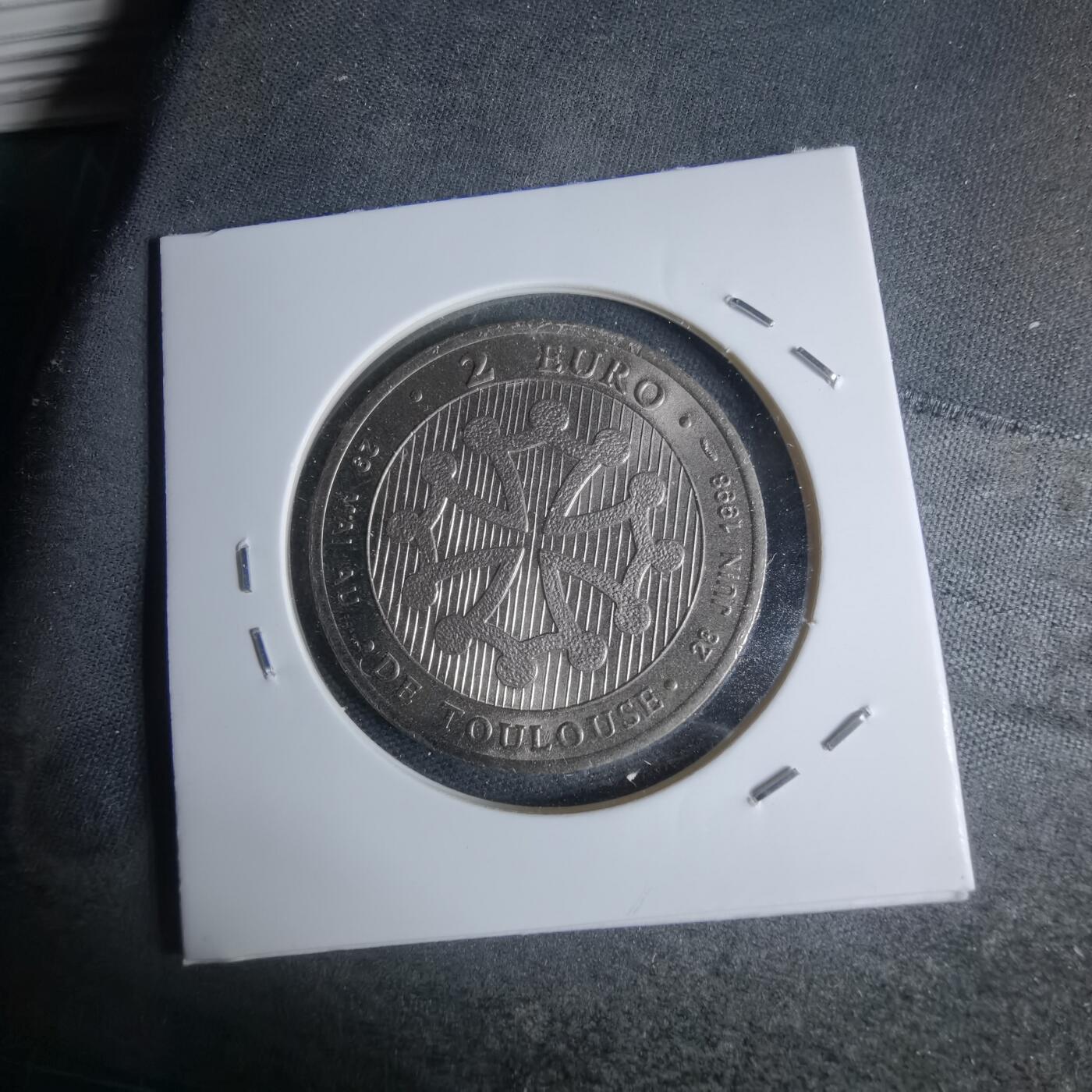 沼泽如烟--第947场 法国1998年2欧元纪念章