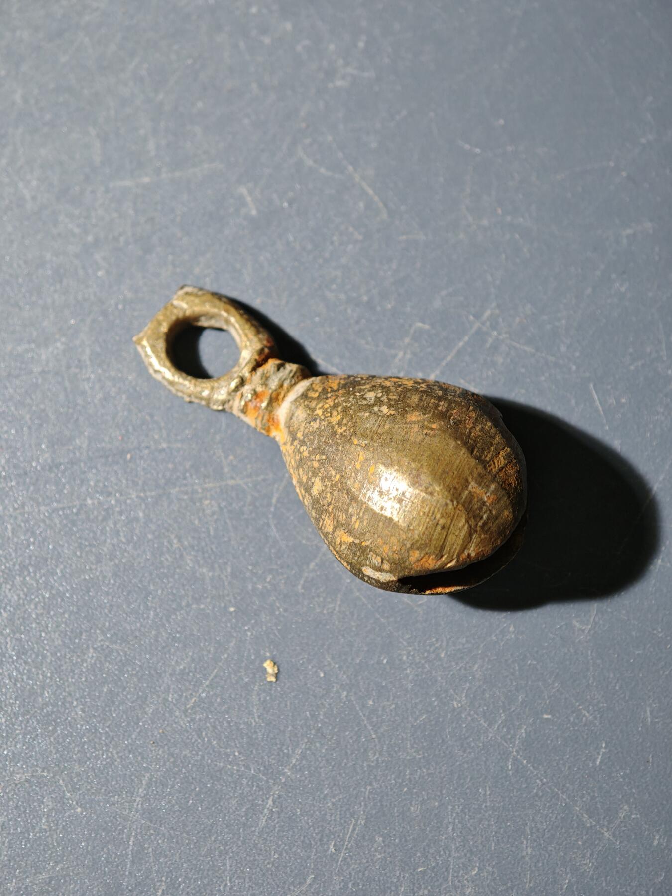 100期回流戒指饰品杂件纪念章丝路钱币专场 老铜铃铛