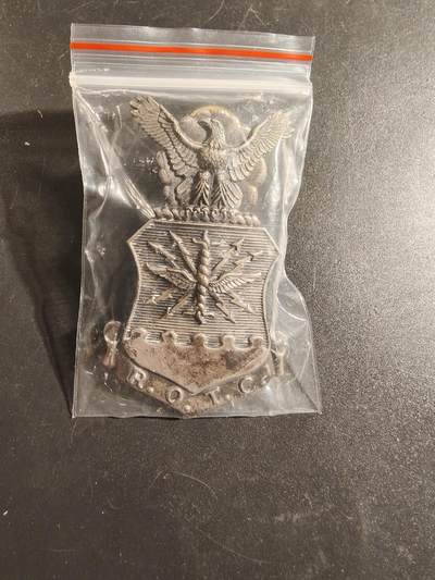 老王徽章第172期 - 美国空军预备军官团大檐帽帽徽