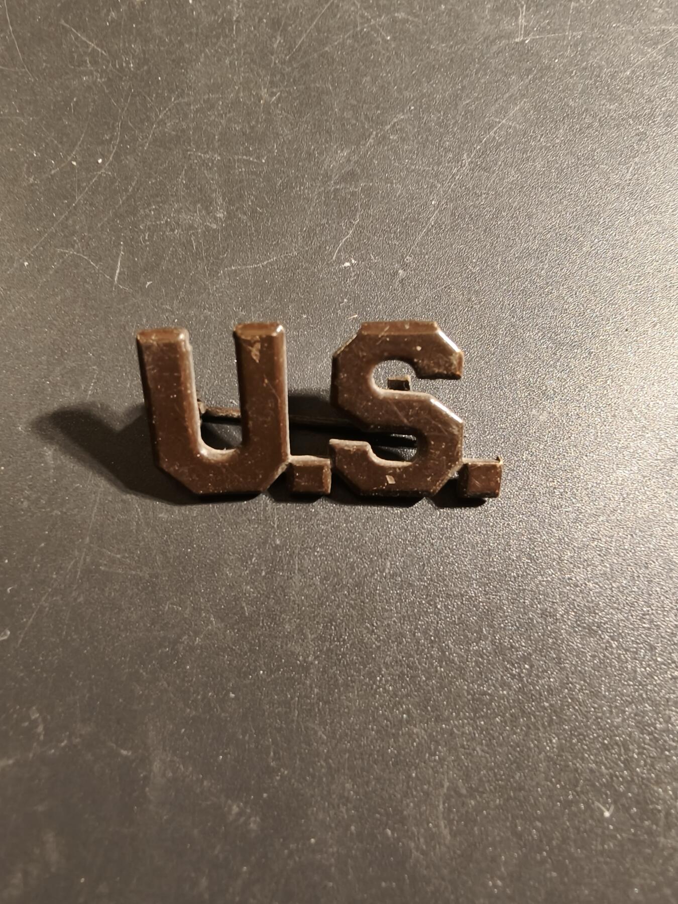 老王徽章第172期 美国陆军领章     二战横针版      