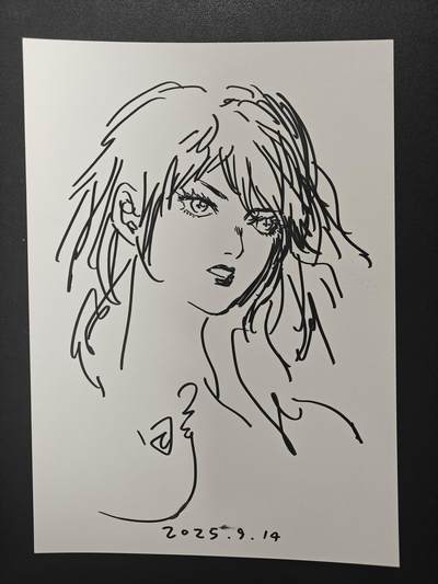 天玑星卡拍第155期《12.29年终场周一截拍》持续收拍收评中 满赠卡需备注 - 【签绘复制画】田宇 十二生肖 机甲美人 猴 A4复制画