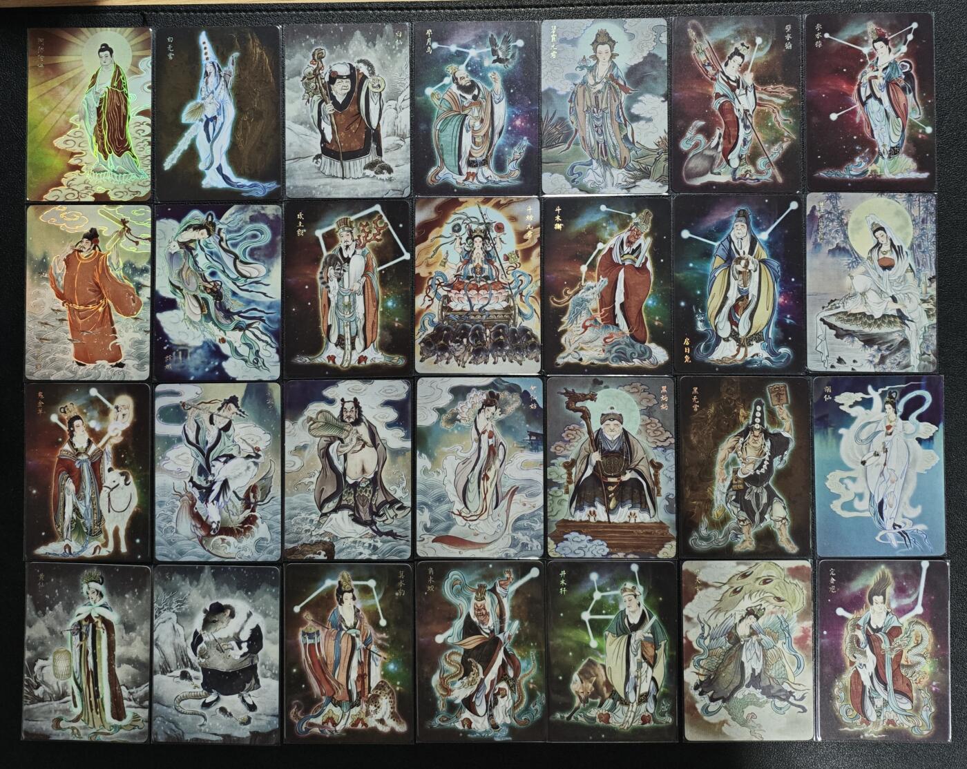 天玑星卡拍第157期《1.5周一截拍》持续收拍收评中 满赠卡需备注 焱卡文化 彫仙 列仙卷 上/中/下 彩闪 110张+一包未拆封