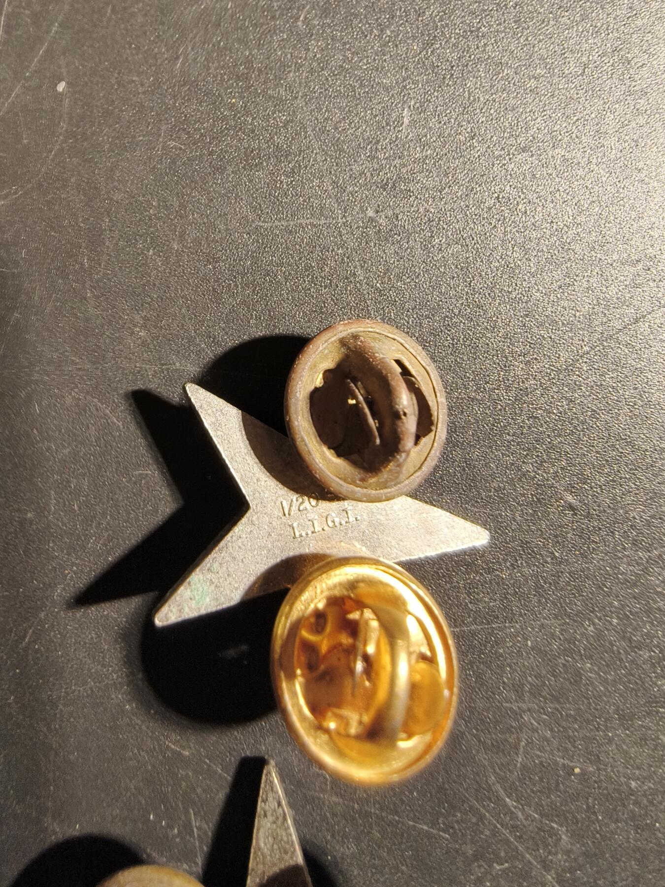 老王徽章第172期 美国一星准将军衔标志一组