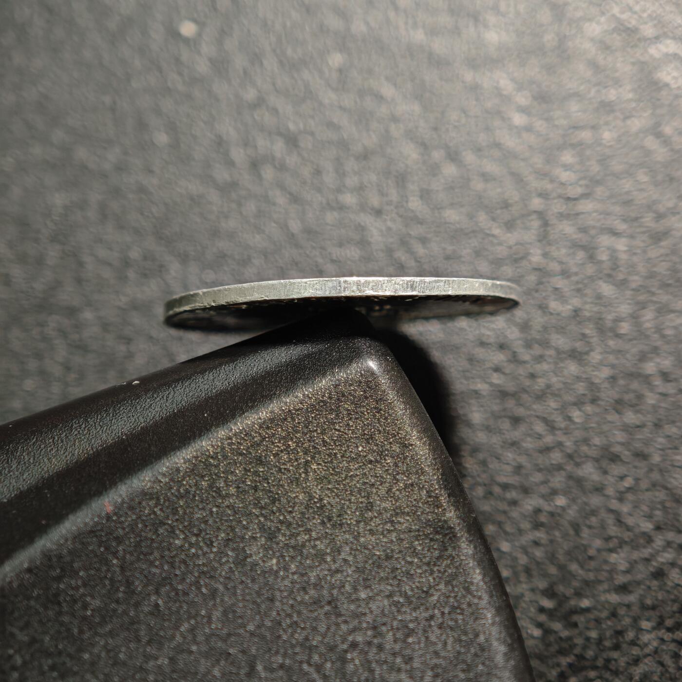 【德藏】世界币章拍卖第159期(元旦专场拍卖) 1935年 德国萨尔公投万字纪念铝章 直径约：23.2mm；重约：1.1g (原图请联系客服)