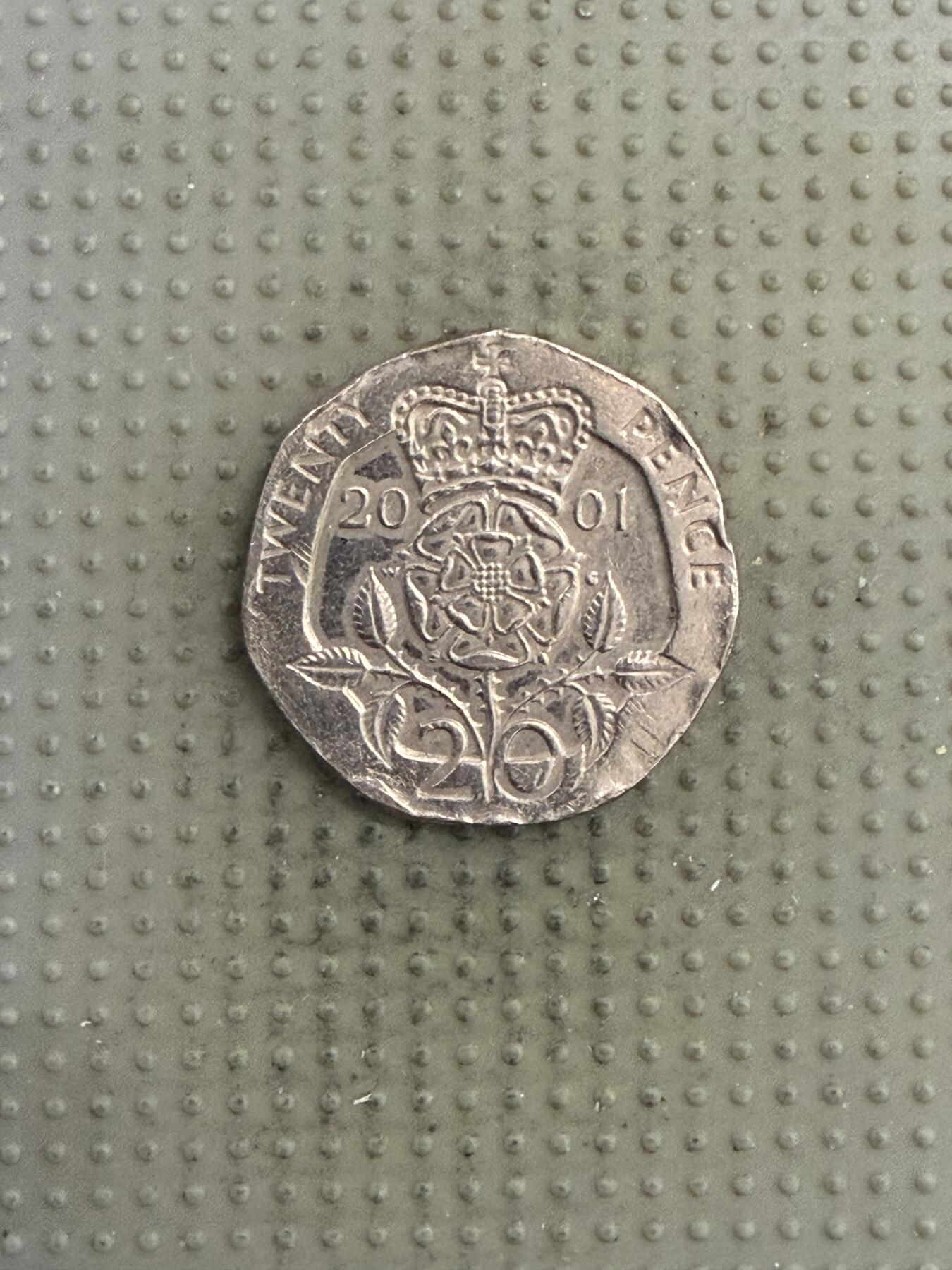 2025年第148场各国散币拍卖（总第148场） 英国2001年20便士