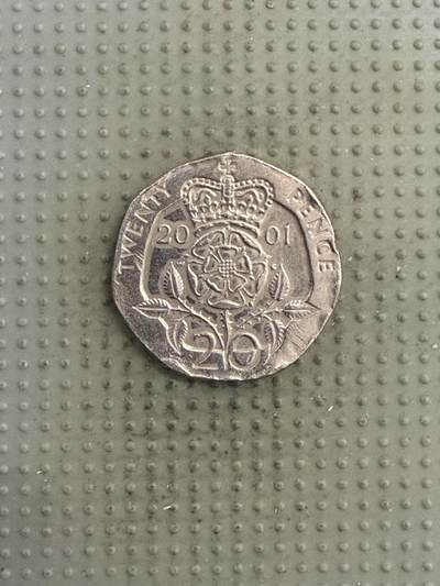 2025年第148场各国散币拍卖（总第148场） - 英国2001年20便士