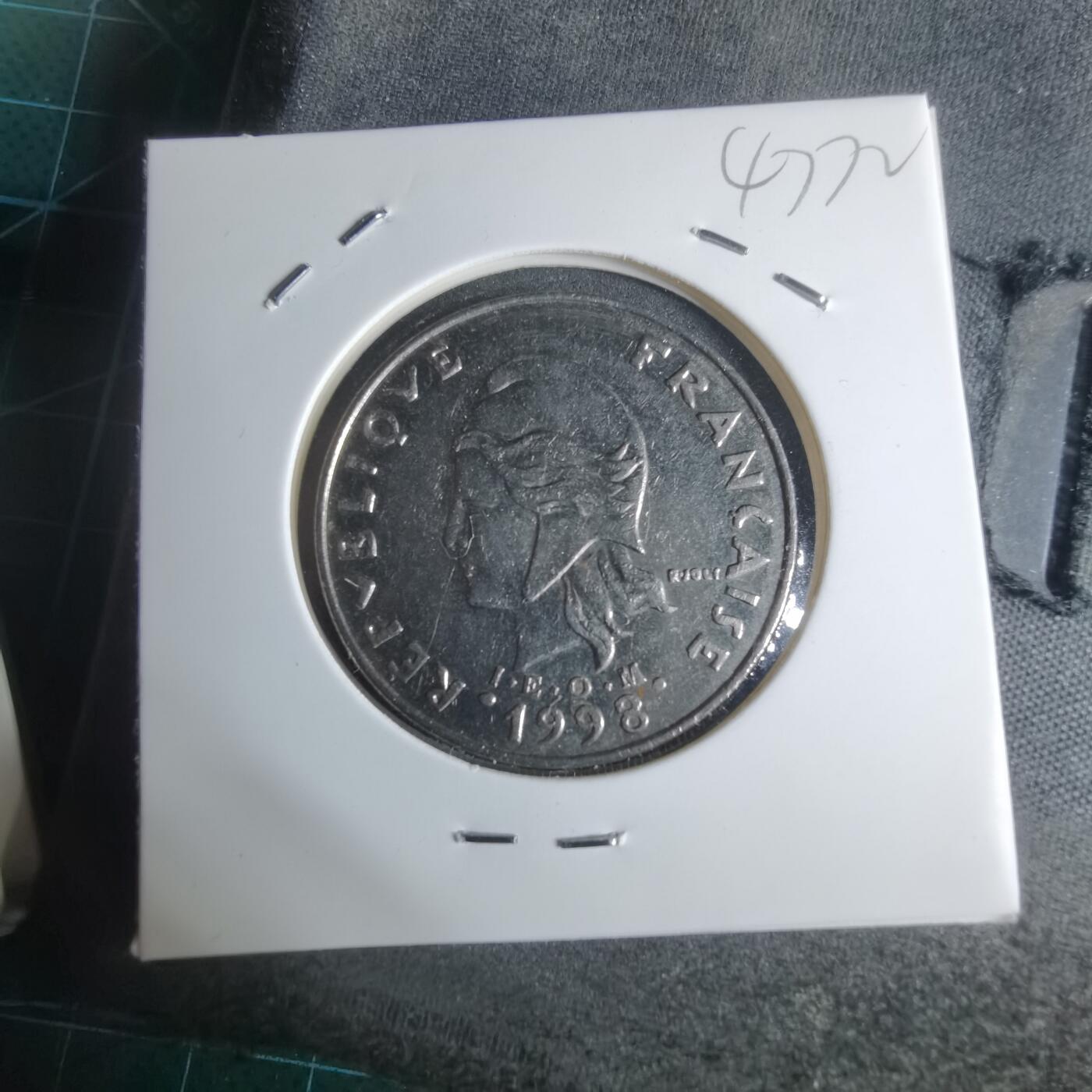 沼泽如烟--第947场 法属波利尼西亚1998年20法郎