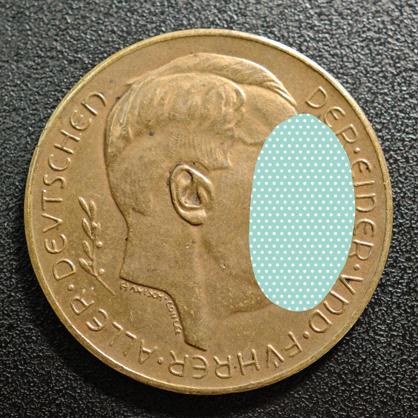 【德藏】世界币章拍卖第159期(元旦专场拍卖) 1938年 德国吞并奥地利纪念铜章 好品相 直径约：36.1mm；重约：18.3g（原图请联系客服）