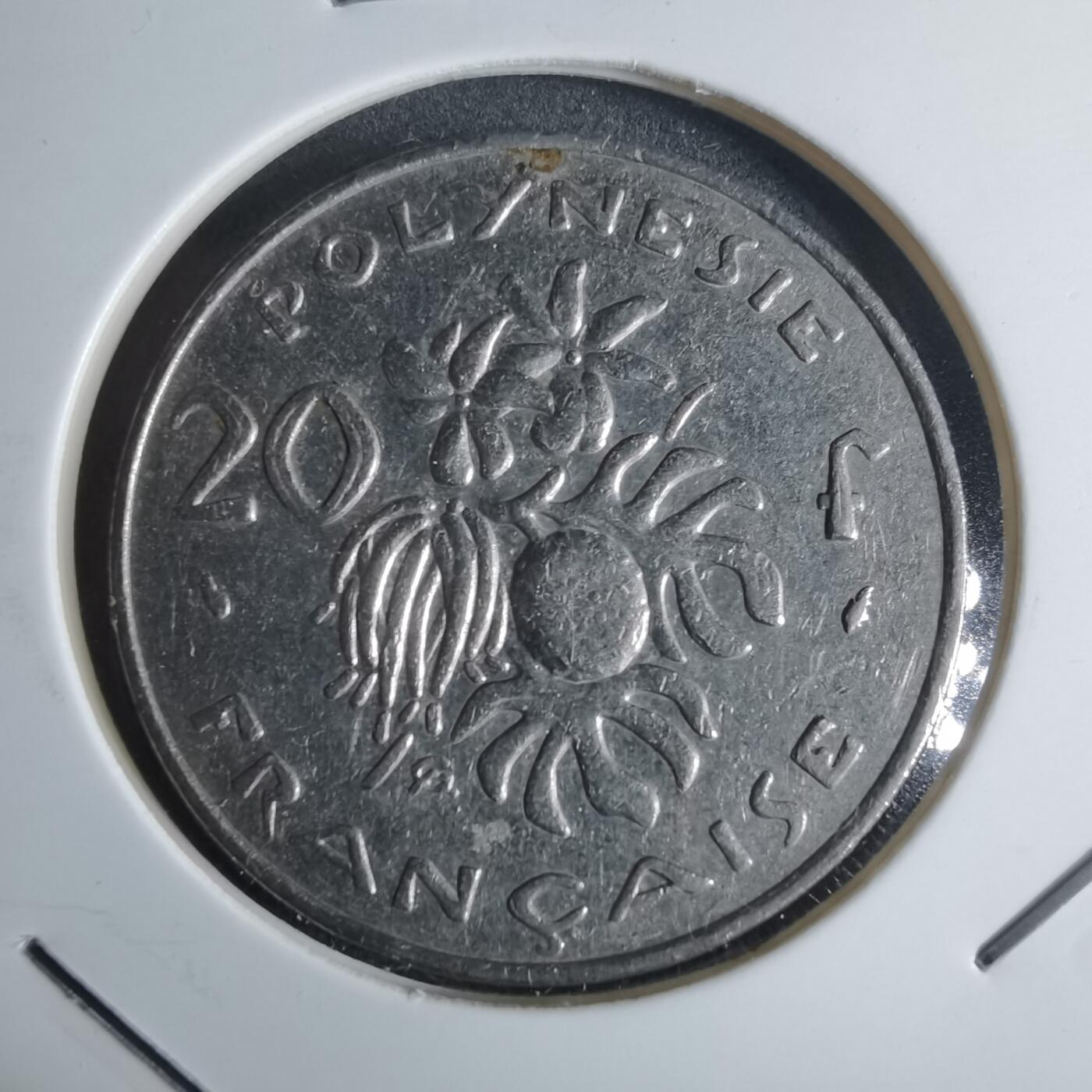 沼泽如烟--第947场 法属波利尼西亚1984年20法郎