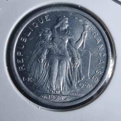 沼泽如烟--第947场 - 法属波利尼西亚1979年1法郎