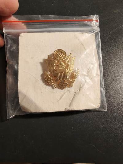 老王徽章第172期 - 美国陆军大檐帽帽徽