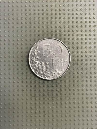 2025年第148场各国散币拍卖（总第148场） - 芬兰1990年50芬尼