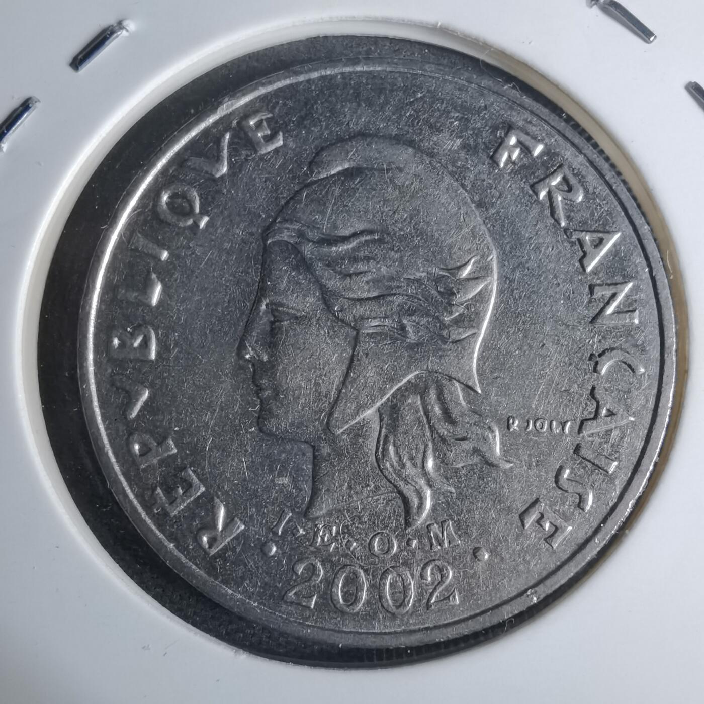 沼泽如烟--第947场 法属波利尼西亚2002年20法郎