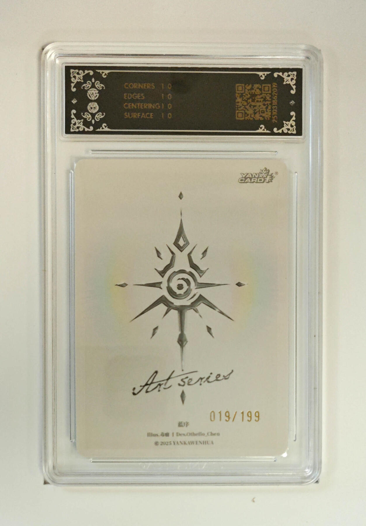 阳大大卡牌拍卖第90期（持续收拍品，周五晚上九点截拍，进群福利早知道） 【10星限编】焱卡文化 Art系列 毒瘤 蓝序 019/199