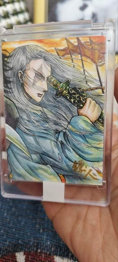 秋原瞳的小店第三十一期（持续收拍，时光冉冉，卡圈陪伴） - 镖人手绘2/2，拼图卡的第二张