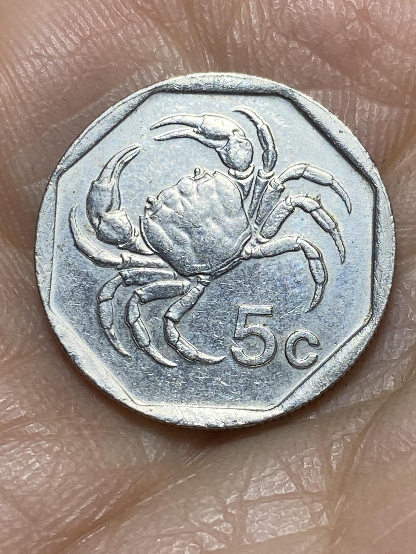 2025年第一百四十三场(总第一百六十九场）外国好品散币场(免佣金) 马耳他🇲🇹1995年5分