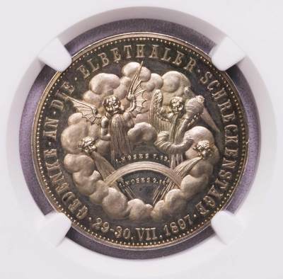 NGC-MS61 1897德国雷公电母银章 - NGC-MS61 1897德国雷公电母银章