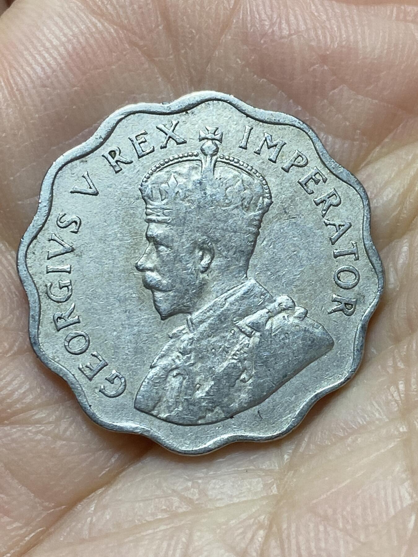 2025年第一百四十三场(总第一百六十九场）外国好品散币场(免佣金) 稀少好品–英属塞浦路斯1934单年份1皮阿斯特(乔治五世第二版)