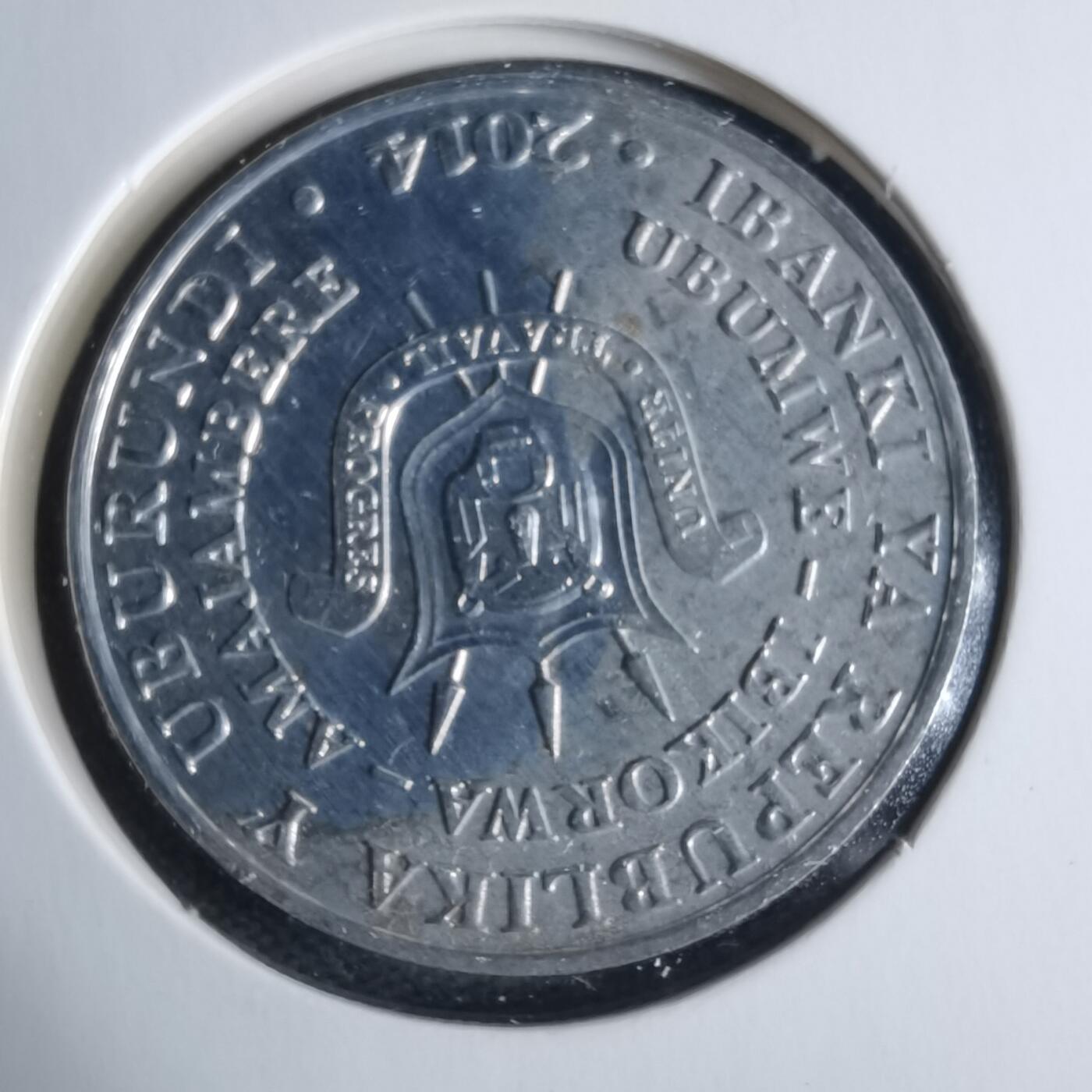 沼泽如烟--第947场 布隆迪2014年5法郎