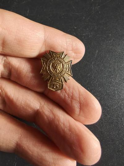 老王徽章第172期 - 美国海外作战老兵协会5周年证章 