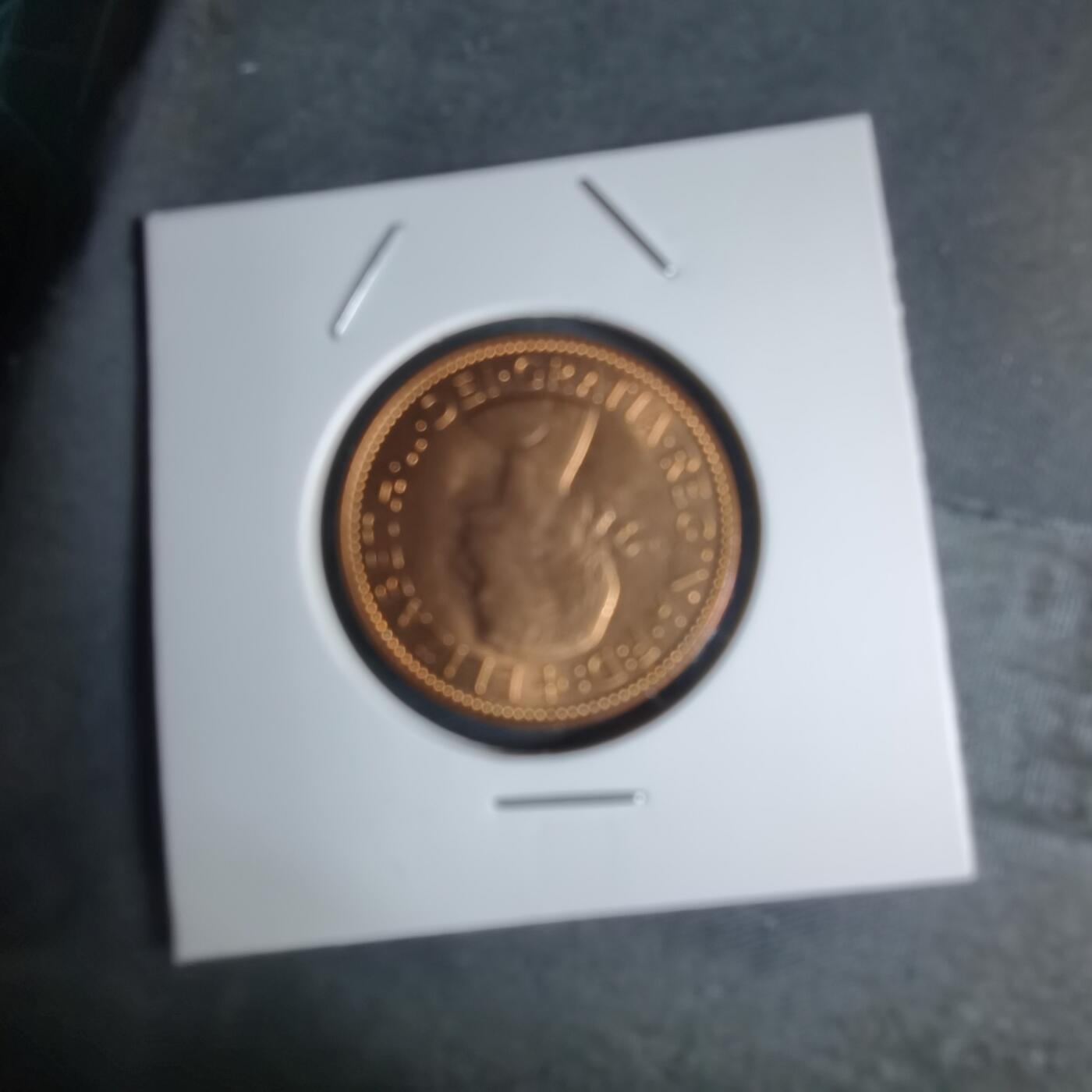 沼泽如烟--第947场 英国1967年半便士