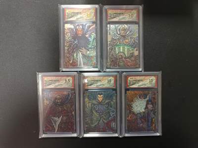 天玑星卡拍第155期《12.29年终场周一截拍》持续收拍收评中 满赠卡需备注 - 卡德曼 武韵红颜（五虎上将）画师权迎东 限编粗闪一张 折光粗闪四张 保粹9.5-10-爆金10