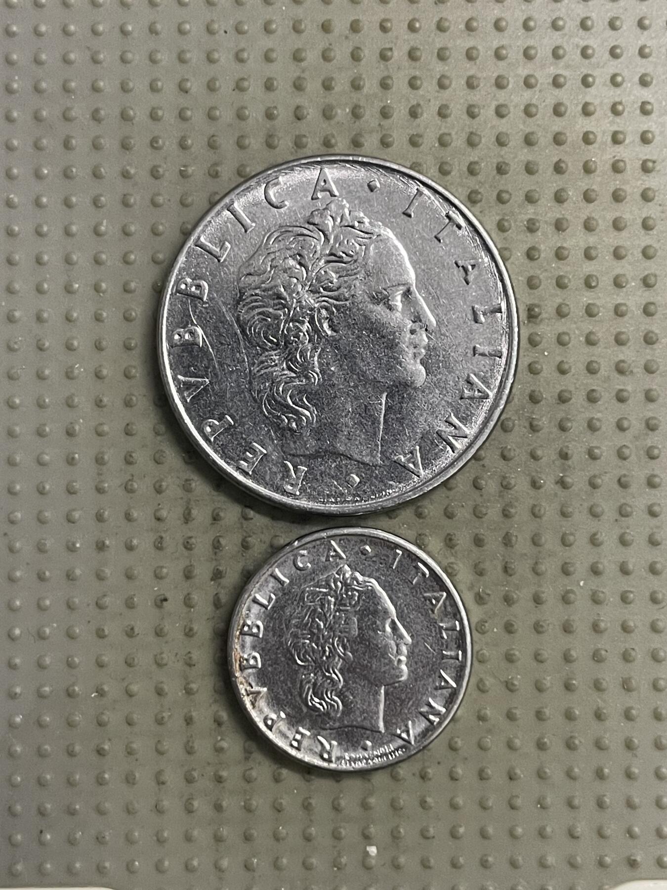 2025年第148场各国散币拍卖（总第148场） 意大利50里拉大小版