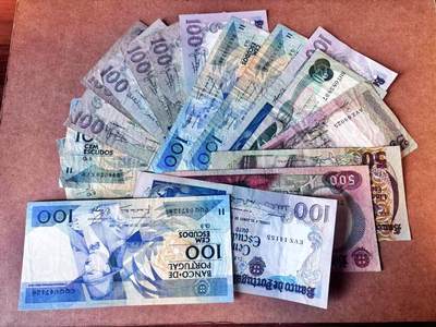 【Blue Auction】世界纸币精拍第769期——18级TOP拍卖/信誉/品质/专业/高效💫 - 【一组17张】葡萄牙不同版本20-500埃斯库多 品相如图