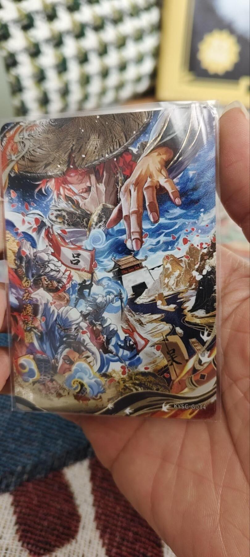 秋原瞳的小店第三十一期（持续收拍，时光冉冉，卡圈陪伴） 卡游三国千古一瞬白衣渡江