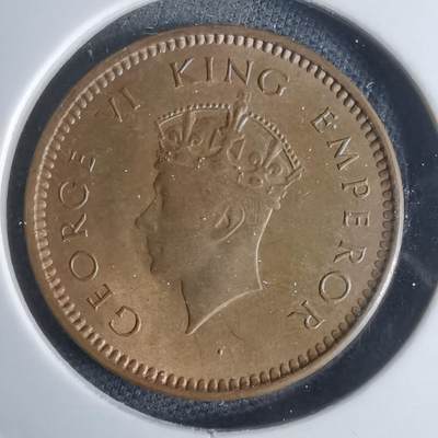 沼泽如烟--第947场 - 英属印度1940年二分之一派斯