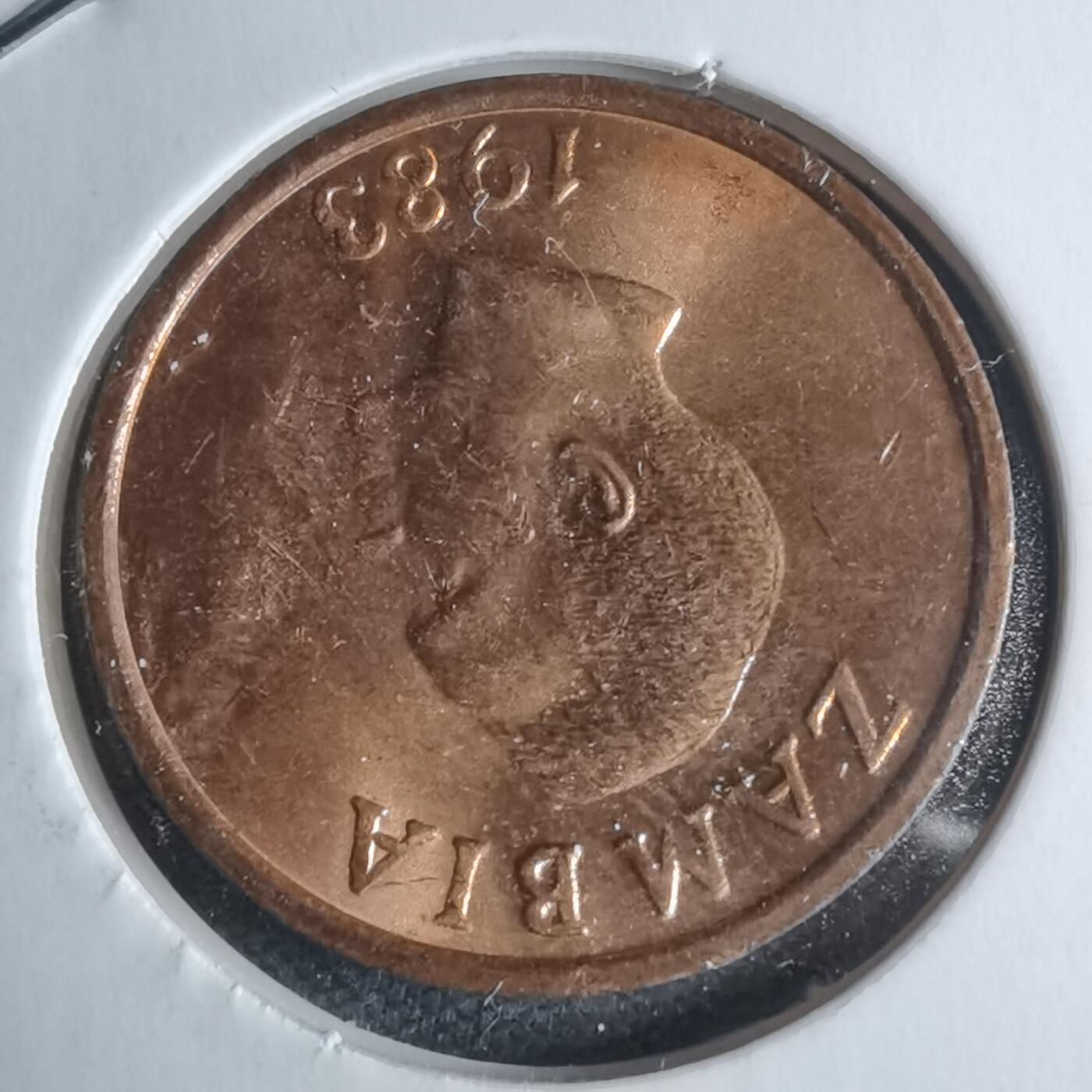 沼泽如烟--第947场 赞比亚1983年2恩韦