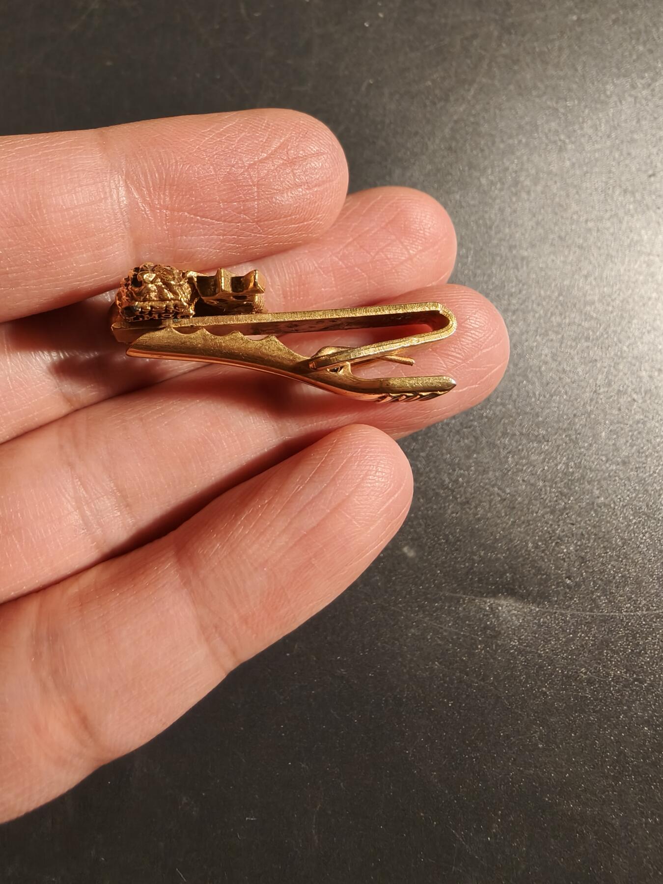 老王徽章第172期 美国海军洛克希德导弹与空间公司波塞冬领带夹