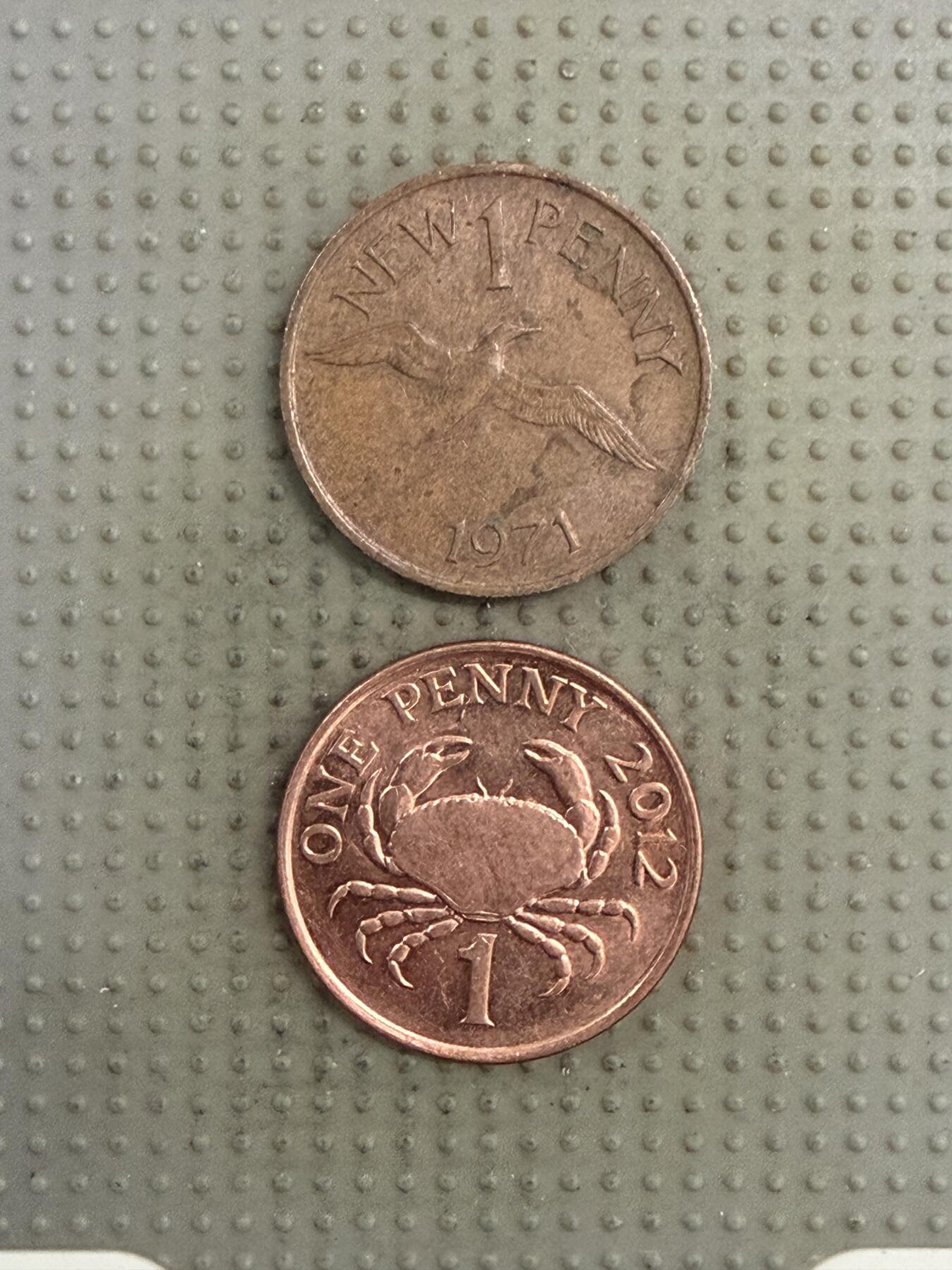 2025年第148场各国散币拍卖（总第148场） 根西岛1便士2枚